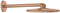 GROHE Rainshower 310 - Hoofddoucheset - 31 cm - 2 straalsoorten - Geborsteld Warm Sunset