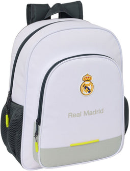 Real Madrid C.F. - Schoolrugzak - 32 x 38 x 12 cm - Wit
