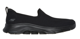 Skechers Go Walk 7 Ivy dames - comfortabele instapschoen - zwart - maat 40
