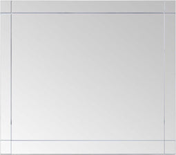 vidaXL - Wandspiegel - 100x60 - cm - glas