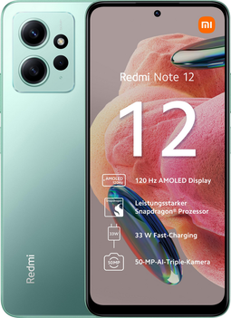 Xiaomi Redmi Note 12 4G - Groen - 128 GB - Dubbele fysieke simkaart