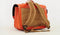 Own Stuff Lederen Boekentas Lagere school - Laqué Roest