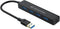 Conceptronic C4PUSB3 - USB Hub - 4x USB 3.2 Gen 1 - Zwart