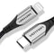 Vention - USB C naar Lightning Oplaadkabel - MFi C94 certificaat 2 m Zwart