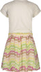 Like Flo F302-5831 - Meisjes Jurk - Rainbow print - Maat 140