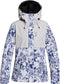 Roxy Jetty 3N2 - Dames Ski Jas - 10k ROXY DryFlight® - Heather Grey Botanical Flowers