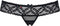 Obsessive 837-THC-1 Thong - Erotisch Onderbroek - Maat S/M - Zwart