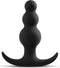 Anal Adventures Platinum - Beaded Anaal Plug - Zwart