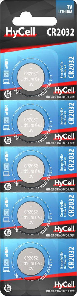 Ansmann HyCell lithium knoopcellen CR2032 5 stuks