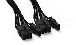 be quiet! CP-6620 - PCIe stroomkabel 2x 8-pins - 0.60 m - Zwart