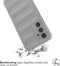 imoshion Hoesje - Geschikt voor Samsung Galaxy A54 (5G) - EasyGrip Backcover - Grijs