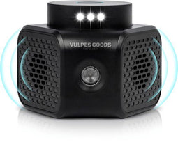Vulpes Goods® Verjager - Ultrasone Ongedierteverjager - 360 graden & 4 modi - Zwart