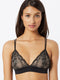 MAGIC Bodyfashion Dream Bralette - Lace zonder beugel - Zacht kant - Zwart