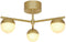 Nordlux Contina - 3-Spot Hanglamp G9 - Messing