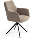 Furnihaus Milou - Draaibare Eetkamerstoel - Armleuning 360° draaifunctie - Taupe