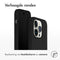 Accezz Liquid Silicone Backcover - MagSafe - iPhone 14 Pro - Zwart