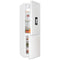 Exquisit KGC265-70-NF-WS-040C - Vrijstaand Koelkast Vriezer 251 l No Frost Zwart Wit