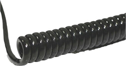BKL Electronic 1506214 Spiraalkabel Li12Y11Y 1200 mm / 4800 mm 4 x 0.50 mm² Zwart 1 stuk(s)