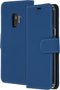 Accezz Samsung Galaxy S9 - Wallet Softcase Bookcase - 3 pashouders - Donkerblauw
