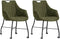 MX Sofa Eetkamerstoel Metric - Moss (set van 2 stoelen)