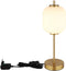 Globo EWALD - Tafellamp - Ø 14cm - Brons - Glas - LED - 15217T