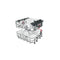 WHIRLPOOL WIO3T126PFE - Volledig integreerbare vaatwasmachine - 14 couverts 46 dB(A) 6th Sense
