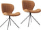 Zuiver OMG Eetkamerstoelen - Camel - Set van 2