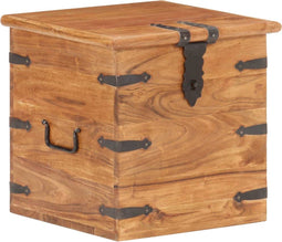 vidaXL - Kist - 40x40x40 - cm - massief - acaciahout