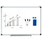 Coast Whiteboard magnetisch - 70 x 50 cm - Incl. 3 Markers - Wit