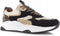 PS Poelman IVA - Dames sneakers - Chunky zool 4 cm - Zwart (38)