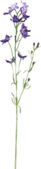 PTMD Delphinium Flower Kunsttak - 34 x 10 x 70 cm - Paars