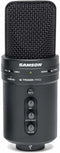 Samson G-Track Pro - USB Microfoon met Instrumentingang - 3 Schakelbare Richtingskarakteristieken - Zwart