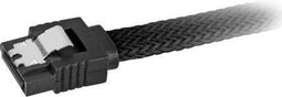Sharkoon SATA 0.45m - SATA III kabel - Female/female - Zwart