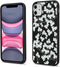 iPhone 11 Hoesje Siliconen - iMoshion Design hoesje - Wit / Zwart / White Flowers