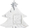 Kerststal set DKD Home Decor Ziverachtig Bruin Wit Hars (13,6 x 5,2 x 15,9 cm)