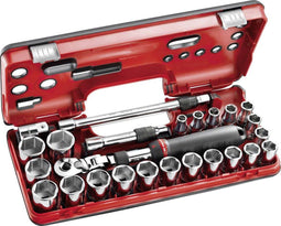 Facom SXL.DBOX3PB Dopsleutelset Metrisch 1/2 (12.5 mm) 25-delig