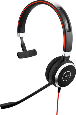 Jabra Evolve 40 UC - Mono Hoofdband - Noise-cancelling - Zwart