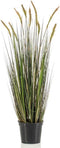 Emerald Kunstplant in kunststof pot vossenstaartgras herfst 90 cm