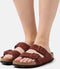 Birkenstock Arizona - Dames Slippers - Smal - Bruin (38)