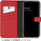 Selencia Samsung Galaxy S24 Plus - Echt Lederen Bookcase - 3 Pashouders - Rood