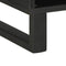 vidaXL - Tv-meubel - 100x33x46 - cm - massief - mangohout - zwart