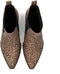 POSH by Poelman CARMEN - Enkellaars - Blokhak 4,5 cm - Beige met dierenprint