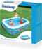 Bestway - Opblaasbaar kinderzwembad - 229x152x56 cm - blauw
