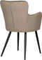 Pole to Pole - Wing Stoel - Velvet - Zand wit