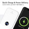 imoshion MagSafe Powerbank 10000 mAh - Snellader 22.5W - Draadloos en bedraad opladen - Wit