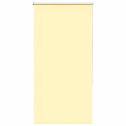 vidaXL - Rolgordijn - verduisterend - 80x150 - cm - stofbreedte - 75,7cm - geel
