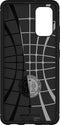 Spigen Galaxy A72 - Rugged Armor - TPU backcover - Zwart