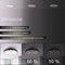 Brilliant Gaiano - Plafondventilator - LED 48W - Ø 48 cm - Dimbaar - Timer - CCT - Zwart