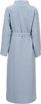 Heckettlane Badjas Wafel - Unisex Ochtendjas van Katoen - GSM 450 - Blauw