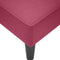 vidaXL - Chaise - longue - met - rechterarmleuning - fluweel - wijnrood